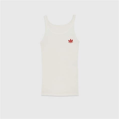 adidas x Gucci cotton tank top 